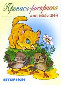 Птички: Прописи-раскраска для малышей, , 2010