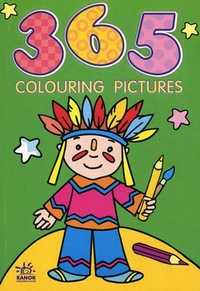 365 colouring pictures. Большая книга раскрасок (зеленая), Коваль Н., 2007