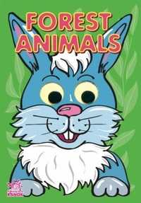 Forest animals (заяц). Книжка для раскрашивания. Для детей младшего школьного возраста, Ищук Е., 2007