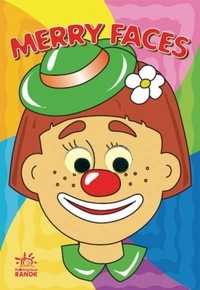 Merry faces (клоун). Книжка для раскрашивания. Для детей младшего школьного возраста, Ищук Е., 2007