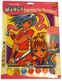 Набор для раскрашивания "Девочки воины", , 0000