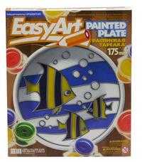 Расписная тарелка "Рыбки", , 0000