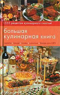 Большая кулинарная книга.1555 любимых блюд на все случаи жизни, Каторина И.И., 2010