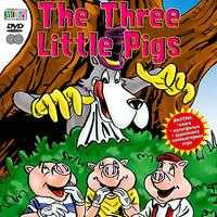 DVD. The Three Little Pigs (Три поросенка. Учим английский) (+ CD-ROM), , 0000