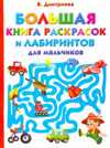 Большая книга раскрасок и лабиринтов для мальчиков, Дмитриева В.Г., 2011