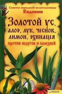 Золотой ус, алоэ, лук, чеснок, лимон, эхинацея против недугов и болезней. Советы народной целительницы Евдокии, , 2010